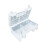 3St Transparente Batteriebox Für 18650 1