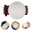 Multi Color Eyelashes Tray with Hand Strap for Lash Application 2