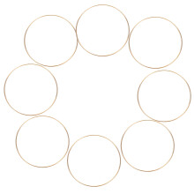 32 15 Cm Metallringe Für Diy Dreamcatcher Makramee Kranz Basteln