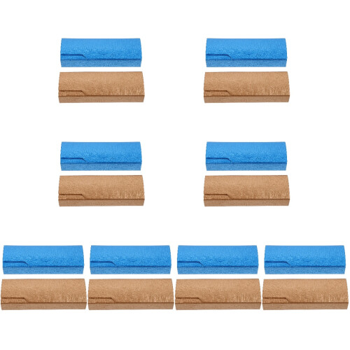 16 Brillenetui Boxen, Sortierte Farben 2