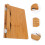 1St Bambus Tablethalterung Tragbares Computertablett Notebookhalter 3