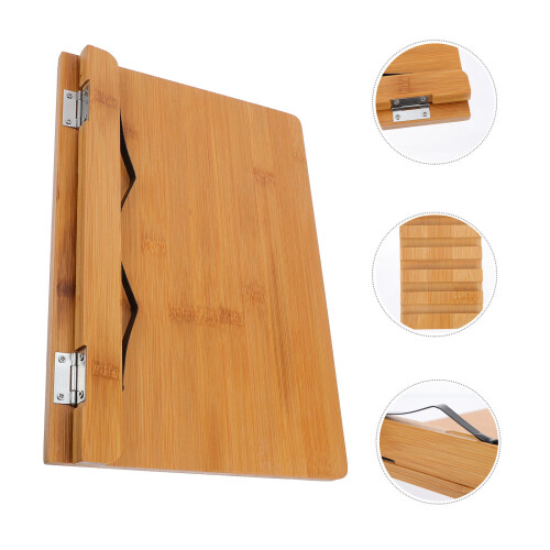 1St Bambus Tablethalterung Tragbares Computertablett Notebookhalter 2