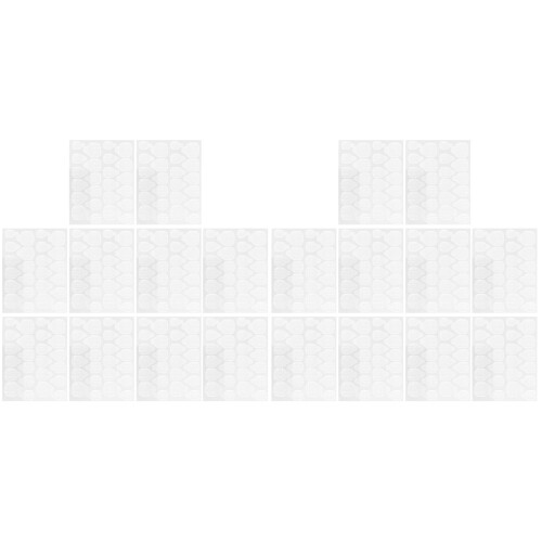 100 Zweiflächige Nagelspitzen Transparent 1