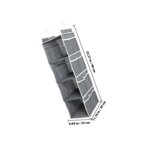 Multi Hanging Storage Bag Breathable Non-Woven Organizer 1