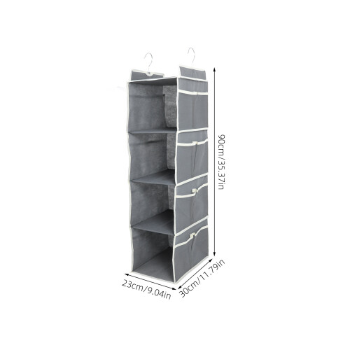 Multi Hanging Storage Bag Breathable Non-Woven Organizer 2