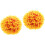2Stk Simulierter Pflanzen Topiary Ball Blatt Graspflanze 4