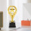 Creative Golden Plastic Trophy For Games And Event Celebrations 4