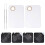 2Sets Professionelle Nail Art Paletten Transparent Acryl-Set 5