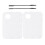 2Sets Professionelle Nail Art Paletten Transparent Acryl-Set 6