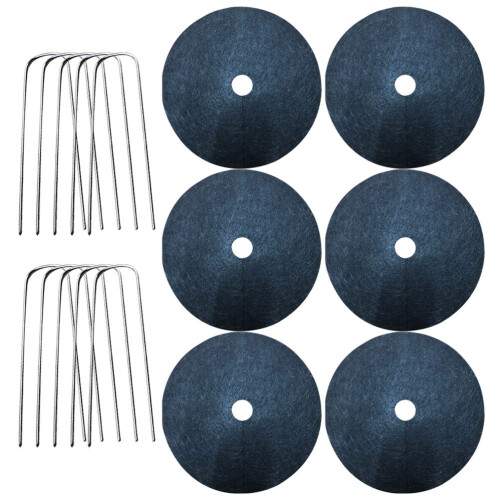 1 Set Unkrautschutzvlies Mit Erdspießen Für Garten