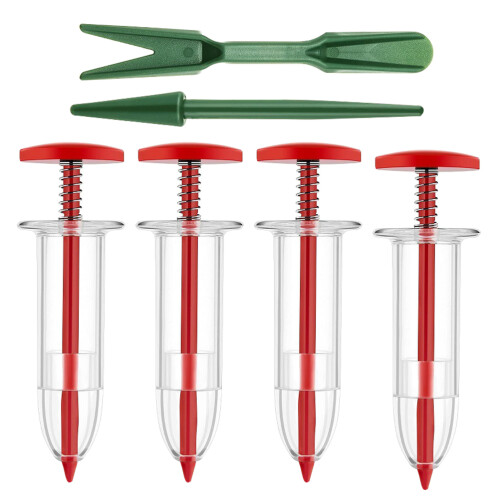 1 Set Zaadstrooier Mini Handzaaier Tuinstrooier Tuinaccessoires 2