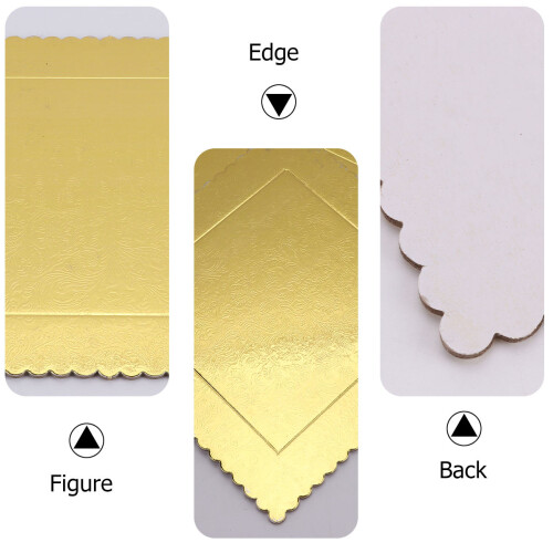 10 Gouden Cake Pads Kartonnen Cake Pads Creatief Cakebord 2