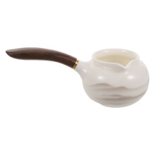 2Stk. Traditionelle Matcha Schale Mit Ausguss – , Holzgriff