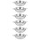 6 Griff Anti-Spritz Kochtopf Dickwandig 10