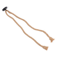 Hängelampe Mit E27-Fassung, Rattan-Seil, 2-Flammige Industrieleuchte