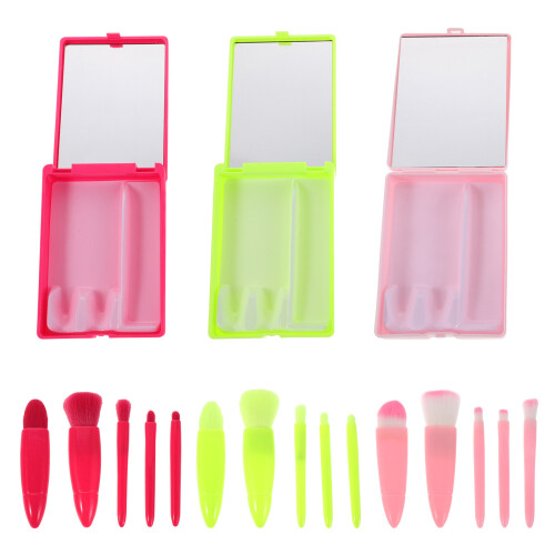 12 Sets Tragbares Make Up Set Mit Spiegel 2
