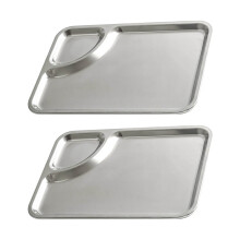 4 Teigtaschen-Platten Mehrfunktions-Chips-Schalen