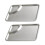 4 Teigtaschen-Platten Mehrfunktions-Chips-Schalen 1