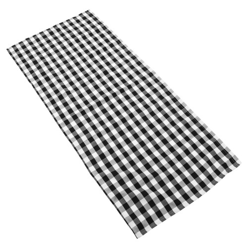 Buffalo Plaid Spitzenvorhang Weiß Für