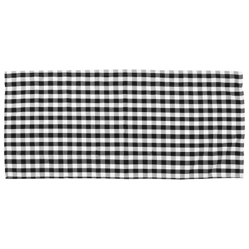 Buffalo Plaid Spitzenvorhang Weiß Für 1