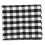 Buffalo Plaid Spitzenvorhang Weiß Für 6