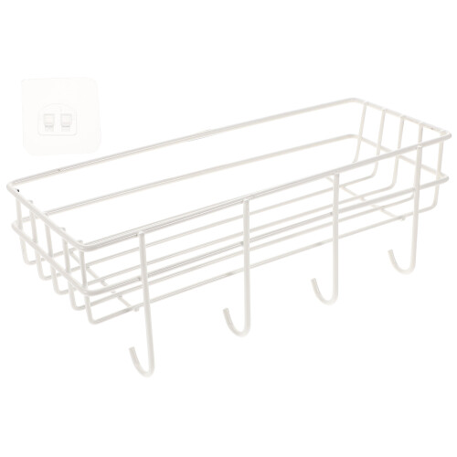 2 Sets Robuste Wandablage Mit Haken 1