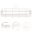 2 Sets Robuste Wandablage Mit Haken 11