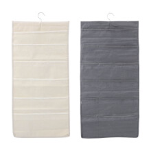 2Stk Hängender Taschen Organizer Mehrfach Funktion BH Halter