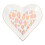 1St Feines Teller-Ornament Herzform Dessert Servierplatte 2