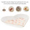 1St Feines Teller-Ornament Herzform Dessert Servierplatte 8