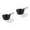 2St Mini Eisenpfanne Mit Holzgriff Für Eier Pfannkuchen 6