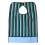 1 Delantal Impermeable Con Adhesiva Verde 10