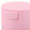 2Pcs Pink Airtight Lash Glue Containers Plastic Storage Jars Leakproof 8