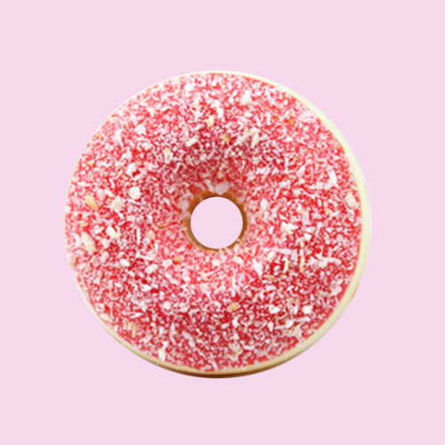 Pu Simulación Donut Pastel Artificial Pequeño 2