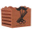 Light Brown Plastic Barber Tools Organizer with Large Capacity 10
