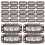 60 Stuks Metalen Pruik Clips Haarsluiting Accessoire 1