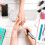 Handsteun Draagbare Manicure Nagelkunst Salon Polshouder Wit 3