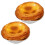 2 Stuks Kunstmatige Eierkoekje, Valse Dessert, Bakkerijmodel 4