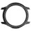 1Pc Black Pc Anti-Scratch Watch Shell with Diamond Decor for 10