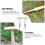 2 Tuinplantingstools Handdibbers Grondboorder Ponsers 9