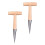 2 Tuinplantingstools Handdibbers Grondboorder Ponsers 7