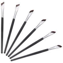 1 Set Eyelinerpinsel, Abgewinkelter Augenlid Und Augenbrauenpinsel