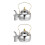 2Stk Mit Herausnehmbarem Filter 1,2L 4