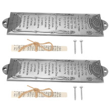 10 Mezuzah Mit Rolle Für Haustür – Jüdischer Religiöser Segen