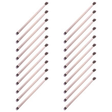 20Stück Doppelseitiger Lidschattenpinsel Mischpinsel Kosmetik