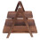 Holz 3- Tablett Esszimmer Organizer 10
