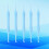 5Stück Doppelseitig Spiral Ohrstäbchen 7