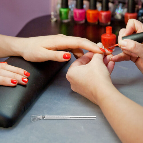 5 Stuks Multifunctionele Pen Voor Nagelkunst RVS 2