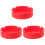 3 Stuks Siliconen Wijnfleshouder Antislip Pad 4