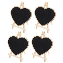 4Stk Tafelschild Aus Holz Schiefertafel Senkrechte Für Kinder